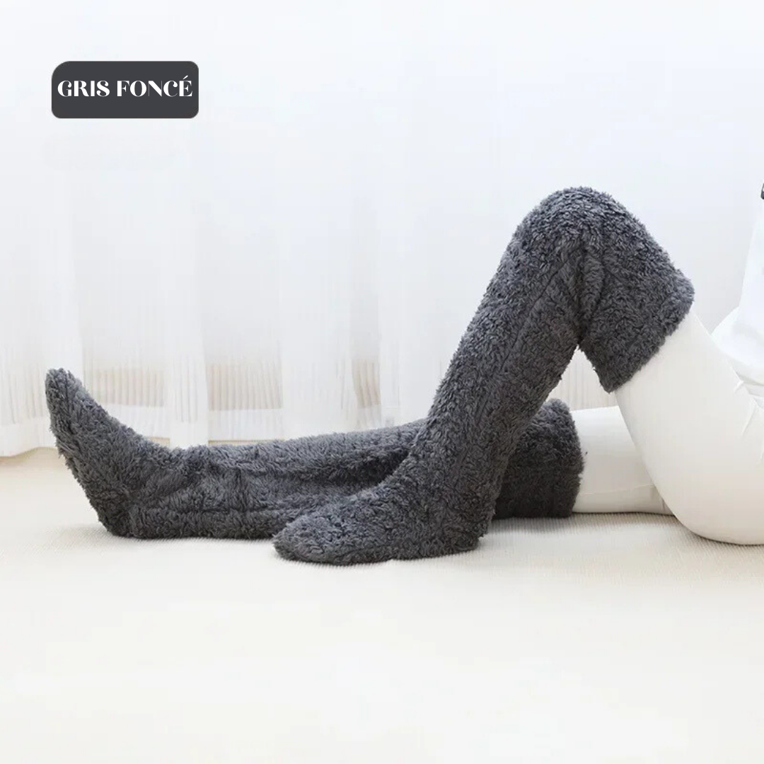 Chaussettes hautes moumoute - Ultra chaud et confortable