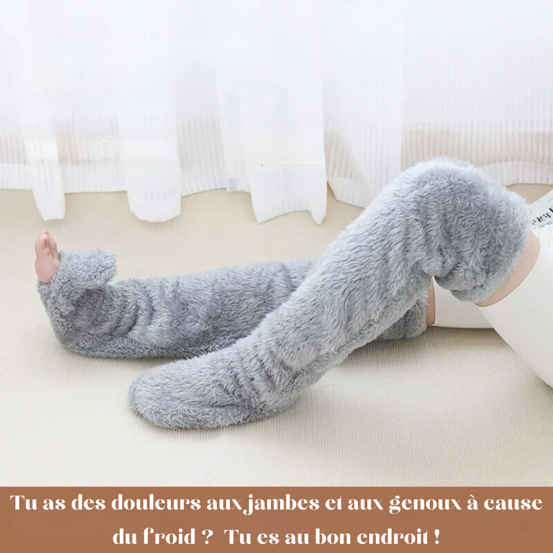 Chaussettes hautes moumoute - Ultra chaud et confortable